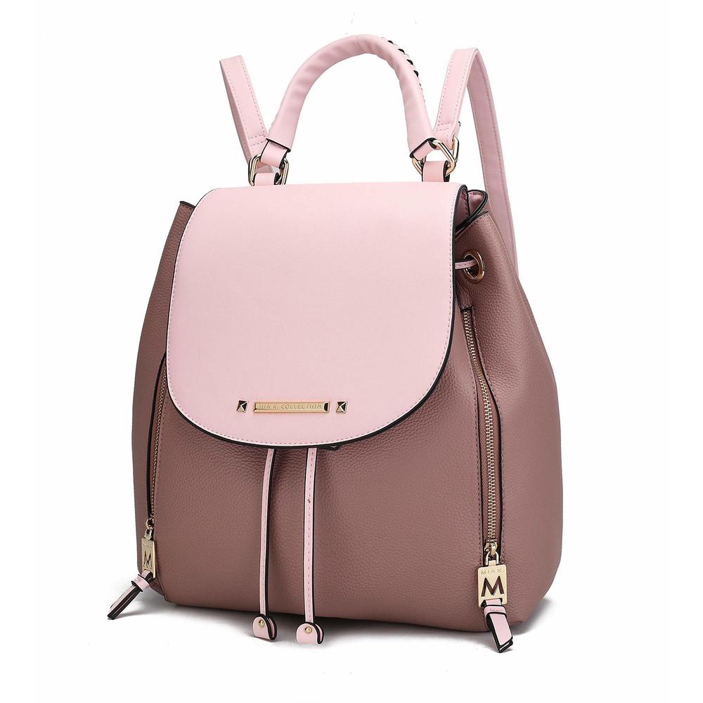 Backpack for Women Vegan Leather Bookbag Top Handle Bag Lady Fashion😸